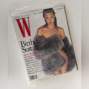 1997 W Mag Anniversary Issue sealed in original plastic.